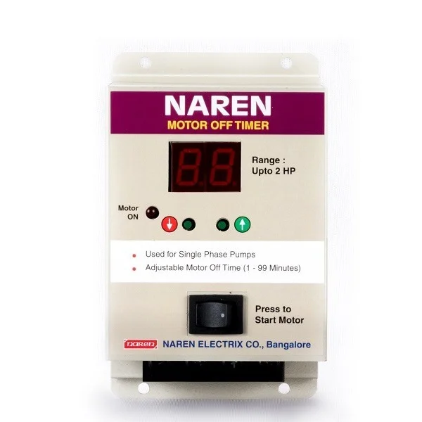 NAREN Electrix l Timers l Motor OFF Timer l Monoblock & Openwell l Motor OFF Timer - SKU - 47356854