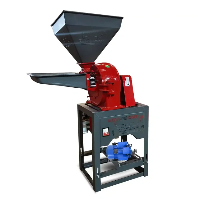 Balwaan GM-230 Casting Grinder Mill With 3 Hp Motor | 2800 Rpm Motor Operated Grain & Food Grinder Machine | Copper Winding Motor With Flow Adjuster For Efficient Grinding | Multi-Purpose Agricultural Grinder Mill With User Manual | Mtak-El-Po-6931