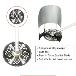 Balwaan Krishi Balwaan 80T-15 Brush Cutter Blade | 80-Tooth Professional-Grade Steel Cutting Blade Attachment For Agricultural & Gardening Brush Cutters | Heavy-Duty Crop, Dense Weed & Brush Harvesting Accessory | MTAK-AC-BR-1272