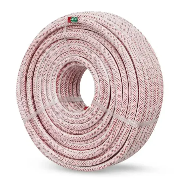Balwaan Krishi Balwaan HP-1005 10Mm 50 MTR Hose Pipe | 3 Layer Cross Braided 5 Thread Soft High-Pressure Hose For HTP Sprayers & Agricultural Pump Accessories | MTAK-AC-SP-7043