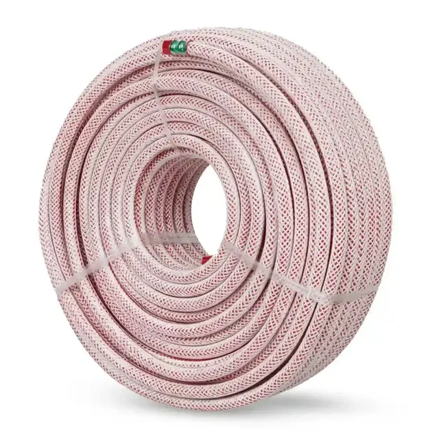 Balwaan Krishi Balwaan HP-1010 10Mm 100 MTR Hose Pipe | 3 Layer Cross Braided 5 Thread Soft High-Pressure Hose For Htp Sprayers & Agricultural Pump Accessories | MTAK-AC-SP-7044