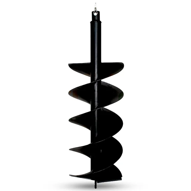 Balwaan Krishi Balwaan PT-10D 10-Inch Double Spiral Earth Auger Planter | Heavy-Duty Double Spiral Auger Drilling Attachment For Soil Digging & Planting | Agricultural & Gardening Auger Accessory For Tree, Sapling & Post Hole Preparation | MTAK-AC-EA-5514