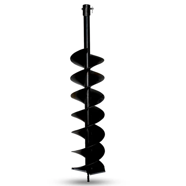 Balwaan Krishi Balwaan PT-8D 8-Inch Double Spiral Earth Auger Planter | Heavy-Duty Double Spiral Auger Drilling Attachment For Soil Digging & Planting | Agricultural & Gardening Auger Accessory For Tree, Sapling & Post Hole Preparation | MTAk-AC-EA-5515
