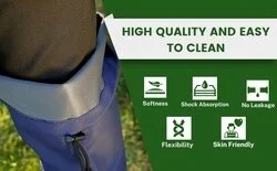 VIP Former VIPFARMER Farmer Shoes | Long Paddy Shoes for Men | Waterproof PVC Ankle Boots | Anti-Slip & Snake Bite Resistant Agricultural Safety Shoes - 5