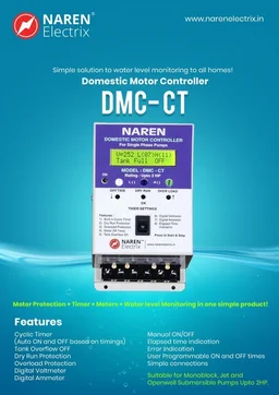 NAREN Electrix l Motor Protection Relays l DMC-CT - SKU - 47310355
