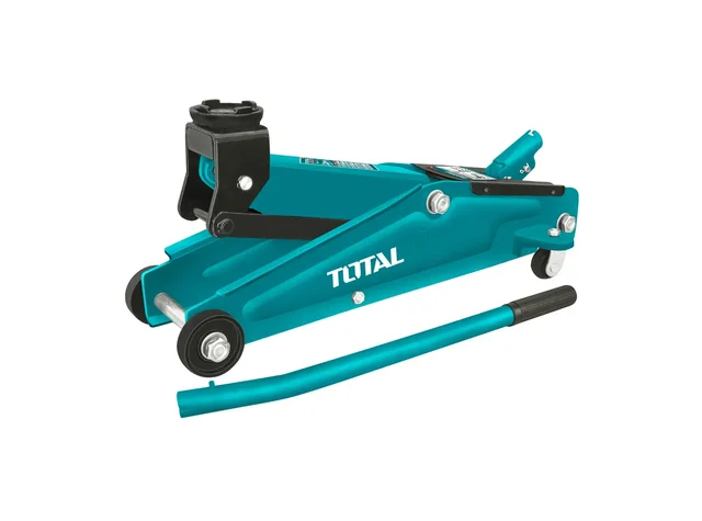Total Tools TOTAL TOOLS THT10832 Hydraulic Floor Jack 3 Ton Capacity, Heavy-Duty Hydraulic Car Lifting Jack, 135mm Minimum Height, 410mm Maximum Height, 275mm Lifting Travel, 16kg Net Weight, Automotive Repair and Garage Workshop Tool