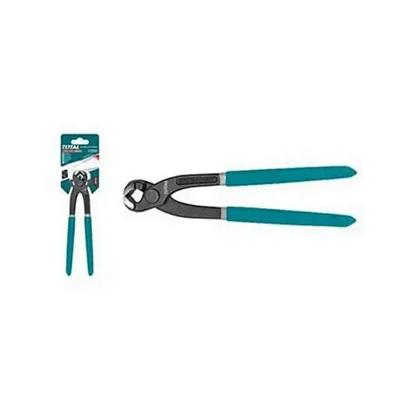Total Tools TOTAL TOOLS Rabbit Pliers 10"/250mm, Cr-V Steel, Black Finish & Polished Surface with Plastic Handle - THT28101