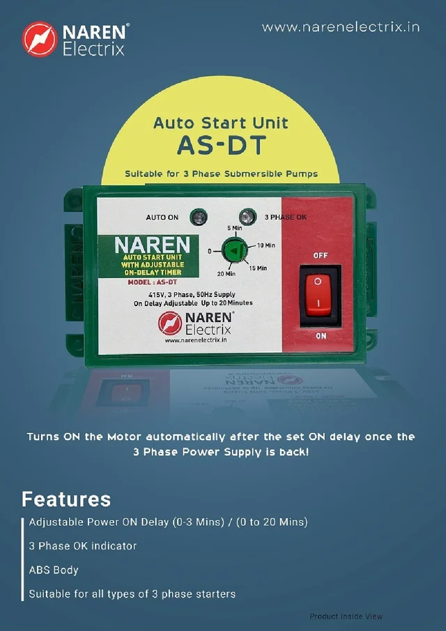 NAREN Electrix l Auto Start Units l Auto Model AS-DT - SKU - 47303596