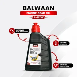 Balwaan Krishi Balwaan P-112W Gear Oil 900Ml | High Viscosity Synthetic Lubricant Oil For Agricultural Machines & Tiller Gearboxes | MTAK-AC-LU-7356