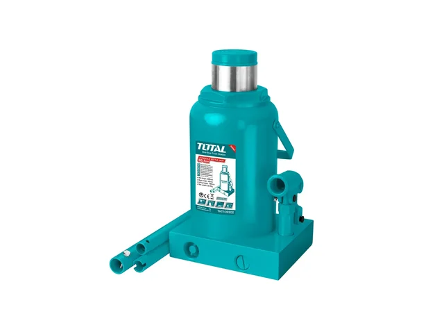 Total Tools TOTAL TOOLS THT109302 Hydraulic Bottle Jack 30 Ton Capacity, Heavy-Duty Hydraulic Lifting Jack with Safety Valve, 285mm Minimum Height, 465mm Maximum Height, 180mm Lifting Travel, 22.3kg Net Weight, Automotive and Industrial Workshop Lifting Tool