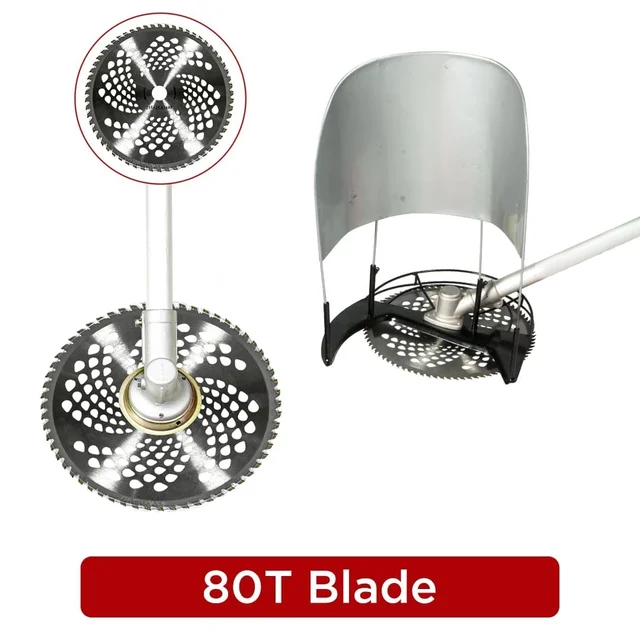 Balwaan Krishi Balwaan 80T-15 Brush Cutter Blade | 80-Tooth Professional-Grade Steel Cutting Blade Attachment For Agricultural & Gardening Brush Cutters | Heavy-Duty Crop, Dense Weed & Brush Harvesting Accessory | MTAK-AC-BR-1272