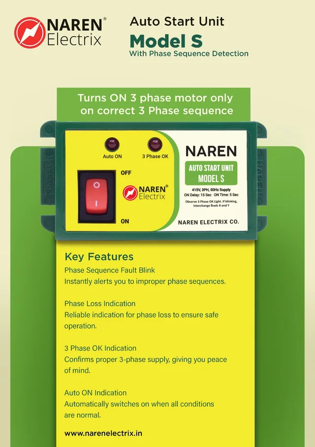 NAREN Electrix l Auto Start Units l MODEL S - SKU - 47567781