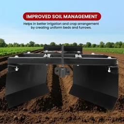Balwaan Krishi Balwaan DM-30 Dol & Med Maker For Power Weeder | Heavy-Duty Agricultural Bed Maker Attachment For Bp-700, Bp-650, Bp-450, Bp-750E, Bp-850 & Bp-850E | Farming Implement For Soil Bed, Ridge & Field Preparation | Mtak-Ac-Po-2245