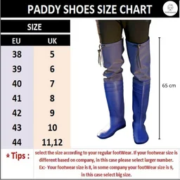 VIP Former VIPFARMER Farmer Shoes | Long Paddy Shoes for Men | Waterproof, Anti-Slip & Snake Bite Resistant Boots - 7