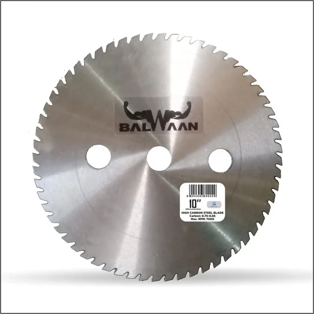 Balwaan Krishi Balwaan 60T-25 Brush Cutter Blade | 60-Tooth High-Density Steel Cutting Blade Attachment For Agricultural & Gardening Brush Cutters | Fine Finish Crop, Paddy & Grass Harvesting Accessory | MTAK-AC-BR-935