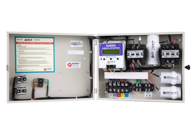 NAREN Electrix l Control Starters l Single Phase Sub Pumps l Digital l ODOLR with Cyclic Timer - SKU - 47605485 - 1 HP