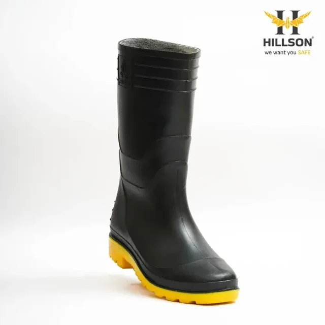 Hillson Shoes Hillson Welcome Yellow Safety Shoes | Industrial Safety Footwear | Durable & Comfortable Work Shoes - 10
