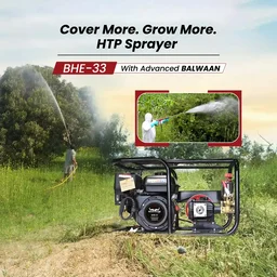 Balwaan Krishi Balwaan BHE-33 HTP Pump with BX-212 4 Stroke Petrol Engine, Powerful Agricultural Sprayer Pump with Tool Kit ,Gun & Hose Pipe Not Included - MTAK-EN-PO-5397