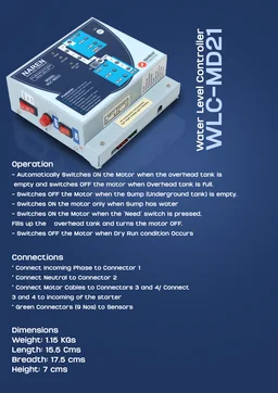 NAREN Electrix l Water Level Controllers l Monoblock, Open Well Pumps WLC-MD21 Monoblock - SKU - 47579168