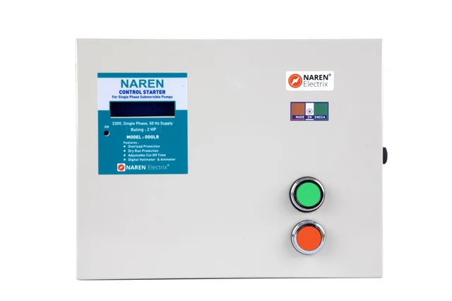 NAREN Electrix l Control Staters l Single Phase Sub Pumps l Digital l ODOLR - SKU - 47603985 - 1 HP