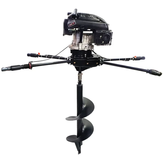 Balwaan Krishi Balwaan BE-180 2-Man Tree Planter 173cc 4 Stroke Petrol Engine with Professional Gearbox, Ultra Powerful Machine for Very Hard Soil & Tool Kit , Without Bit - MTAK-EN-EA-5569