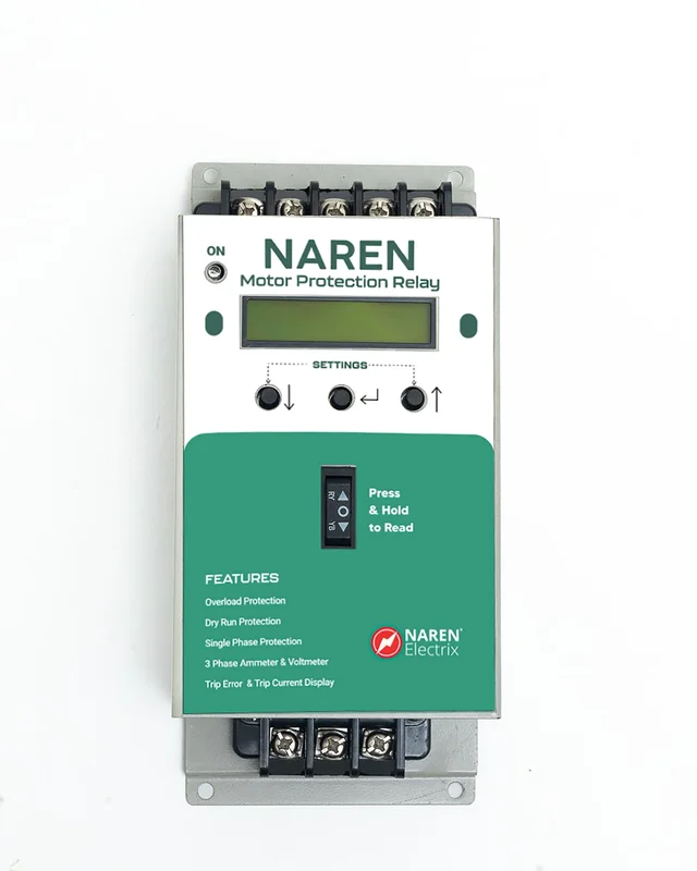 NAREN Electrix l Motor Protection Relays l MPR-20 - SKU - 48335573 - 1 to 5HP
