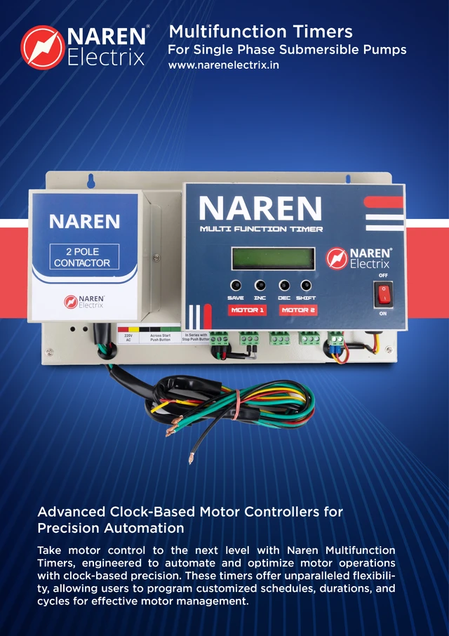 NAREN Electrix l Timers l  Multifunction  Timers l  Monoblock & Open well Submerisable Pumps  l 	Multifunction Jet Type	 - SKU - 47633317