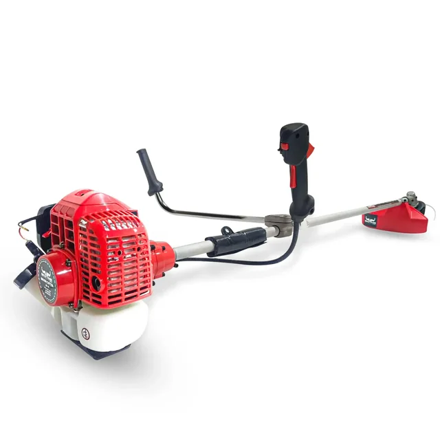 Balwaan Krishi Balwaan BX-45 Professional Side Pack Brush Cutter 41.5cc 2 Stroke Petrol Engine with 2T Blade, Trimmer Head, Single Shaft, Jacket Belt, Heavy Gear Head & Tool Kit - MTAK-EN-BR-6029