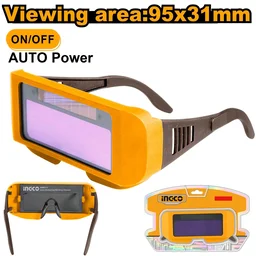 INGCO AHM111 Auto-Darkening Welding Glasses | DIN 3-11 Shade | UV/IR DIN 16 | 0.5ms Switching | TIG ?30A