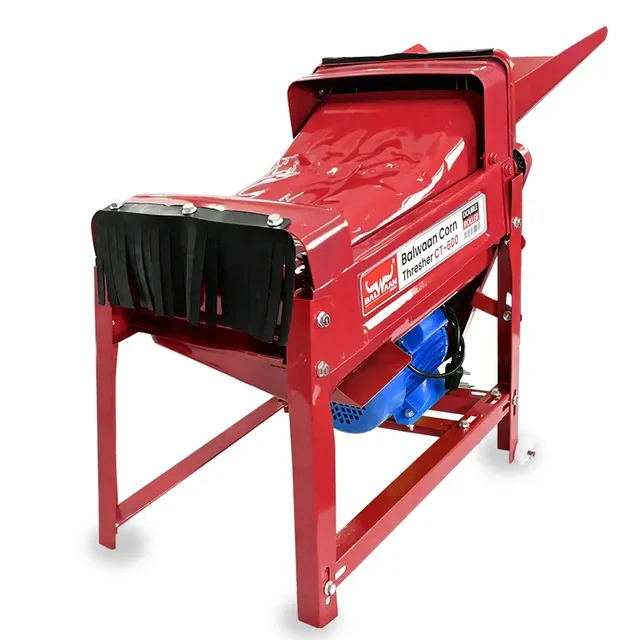 Balwaan Krishi Balwaan CT-600 Double Roller Corn Thresher With 1.3 Hp Motor | 2800 Rpm Motor Operated Maize & Corn Threshing Machine | Double Roller Agricultural Thresher For Efficient Corn & Grain Separation | With User Manual | Mtak-El-Co-5676