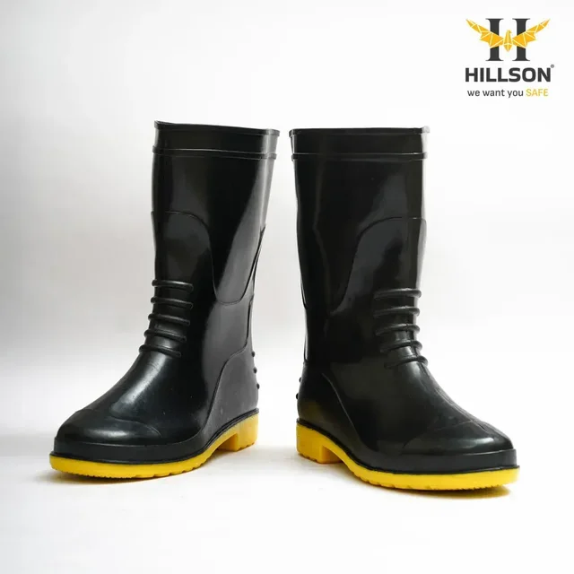 Hillson Shoes Hillson Breaker Yellow Safety Shoes | Industrial Safety Footwear | Durable & Comfortable Work Shoes - 6
