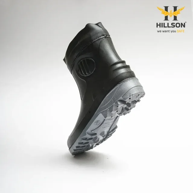 Hillson Shoes Hillson Collor Boot Safety Shoes | Industrial Safety Footwear | Durable & Comfortable Work Shoes - 6