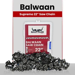 Balwaan Krishi Balwaan CN-22S 22 Inch Supremo Chainsaw Chain | Premium High-Performance Replacement Cutting Chain For Wood Cutting, Logging & Tree Trimming Tools | Chainsaw Accessory & Spare Part | MTAK-AC-CH-5796
