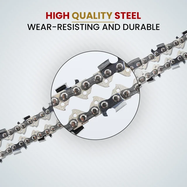 Balwaan Krishi Balwaan CN-22U 22 Inch Ultimate Chainsaw Chain | Heavy-Duty Replacement Cutting Chain For Wood Cutting, Logging & Tree Trimming Tools | Chainsaw Accessory & Spare Part | MTAK-AC-CH-5798