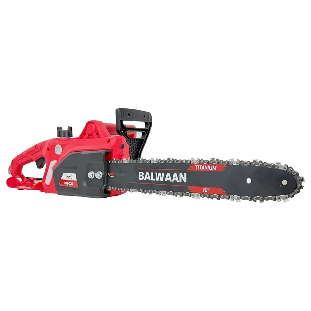 Balwaan Krishi Balwaan CSE-230 16 Inch Electric Chainsaw 1800W Motor with 13.1 m/s Chain Speed, Double Safety Brake & User Manual - MTAK-EL-CH-7064