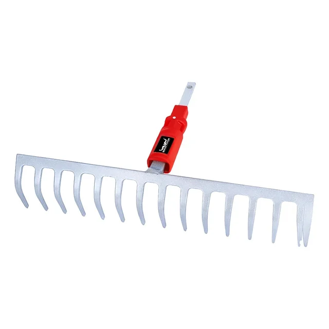 Balwaan Krishi Balwaan GT-R14 Manual Rake. 14-inch Garden Rake With 14 High-Strength Teeth. Hand Push Agriculture & Garden Tool For Field Clearing, Leaf Collection & Surface Debris Removal | MTAK-MA-HA-7337