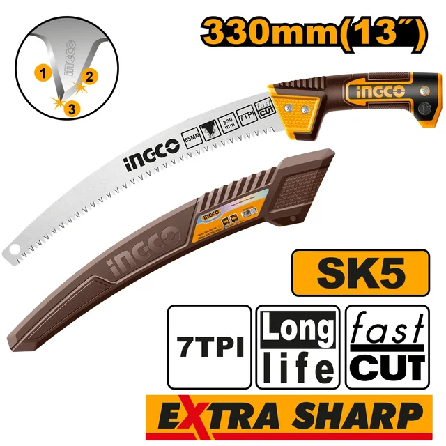 INGCO Pruning saw HPS3306 is designed for practical, reliable performance in everyday workshop tasks.