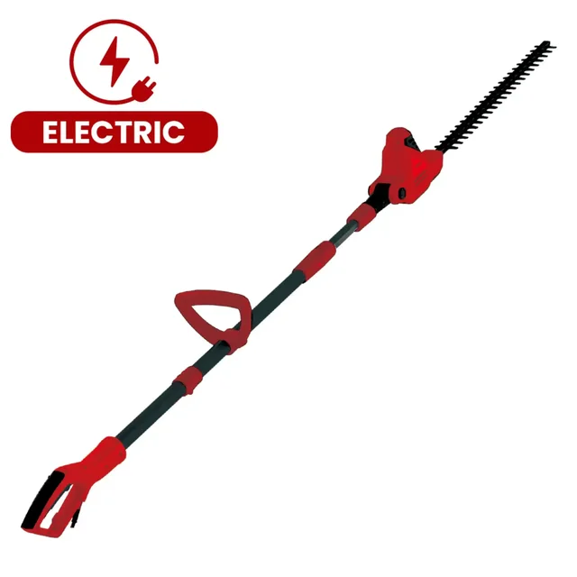 Balwaan Krishi Balwaan HTE-330 Electric Hedge Trimmer 450W Motor, 16 Inch Blade, 3300 RPM with Extendable Rotating Bar for Height Hedging - MTAK-EL-HE-7063