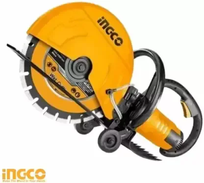 INGCO PC3558 2800W Metal Cut-Off Machine | 355mm Cutting Disc | 4800 RPM | 120mm Max Cutting Depth | 5m Water Pipe | Cutting Disc Included