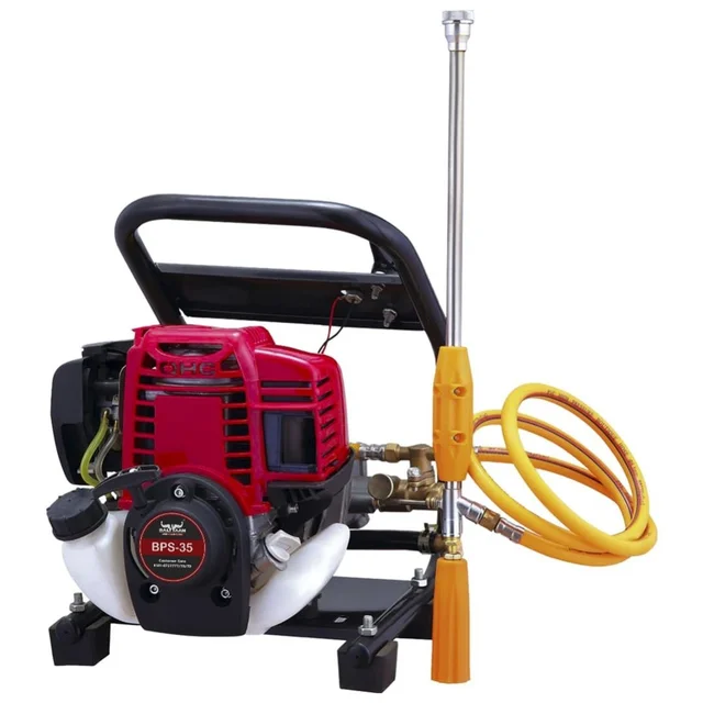 Balwaan Krishi Balwaan BPS-35 Portable Sprayer 35cc 4 Stroke Petrol Engine with 2 , 45cm Spray Guns, 50m Hose Pipe & Tool Kit - MTAK-EN-SP-5117