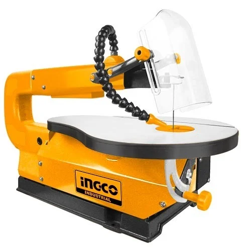 INGCO SS852 85W Scroll Saw | 1450 RPM | 133mm 18TPI Blade | 50mm Cutting Depth | 410mm Cutting Width | 0-45� Tilting Steel Table