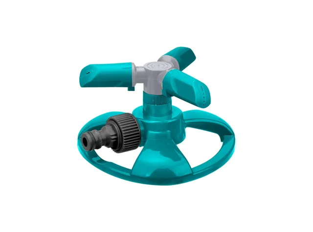 Total Tools TOTAL TOOLS Plastic 3-Arm Rotary Garden Sprinkler with 3/4-Inch Adaptor THPS23602