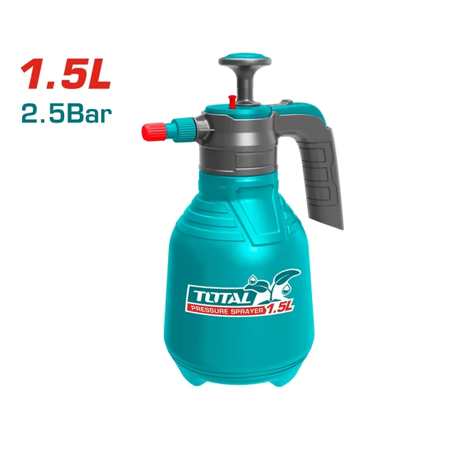 Total Tools TOTAL TOOLS 1.5L Pressure Sprayer with Safety Pressure Release Valve and Adjustable Nozzle THSPP201502