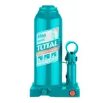 Total Tools TOTAL TOOLS THT109042 Hydraulic Bottle Jack 4 Ton Capacity, Heavy-Duty Hydraulic Car Lifting Jack with Safety Valve, 194mm Minimum Height, 372mm Maximum Height, 178mm Lifting Travel, 3.3kg Net Weight, Automotive Repair Tool