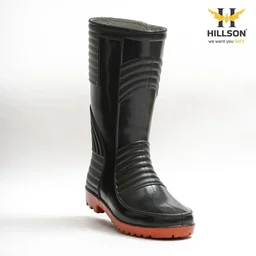 Hillson Shoes Hillson Welsafe Black Safety Shoes | Industrial Safety Footwear | Durable & Comfortable Work Shoes - 10