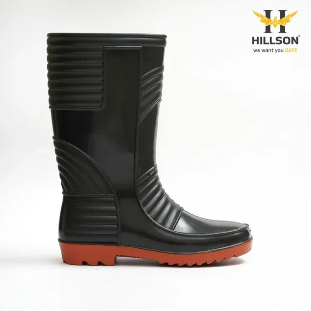 Hillson Shoes Hillson Welsafe Red Safety Shoes | Industrial Safety Footwear | Durable & Comfortable Work Shoes - 5