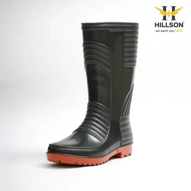 Hillson Shoes Hillson Welsafe Red Safety Shoes | Industrial Safety Footwear | Durable & Comfortable Work Shoes - 5