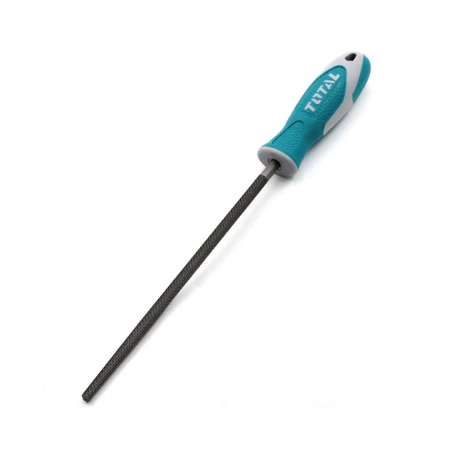 Total Tools TOTAL TOOLS Round Wood File 200mm Length, Round Shaped File for Wood Shaping, Smoothing & Finishing - THT91786