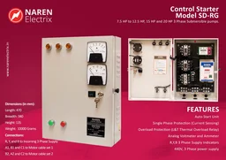 NAREN Electrix l Control Starter l 3 Phases l SDRG - SKU - 47603808
