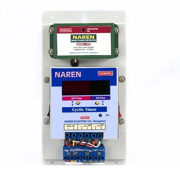 NAREN Electrix l Timers l Cyclic Timers l 3 phase Type l 5 digit Cyclic Timer and PFR - SKU - 47309014 - MMM:SS